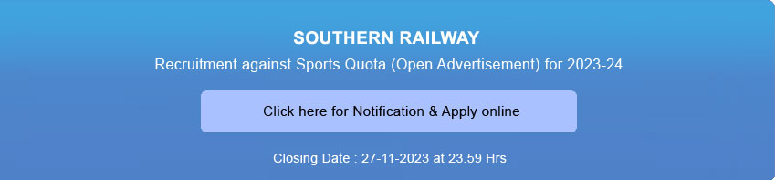 GDCE for Southern Railway